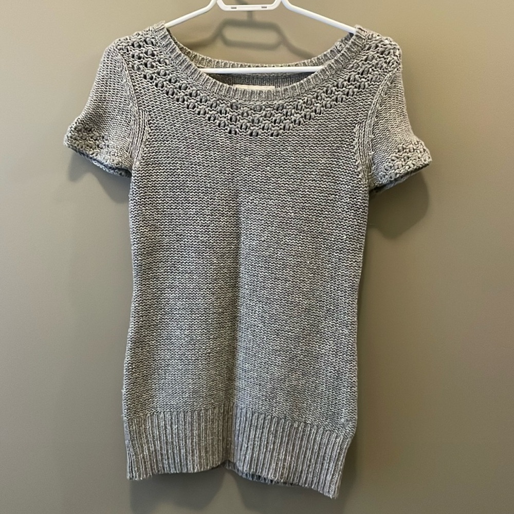Vintage American Eagle Outfitters Ladies Knit Scoop Neck Short Sleeve Size Small